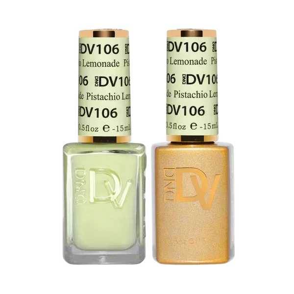 DND DIVA Duo Matching Color - #106 Pistachio Lemondade - TTT Nails Supply