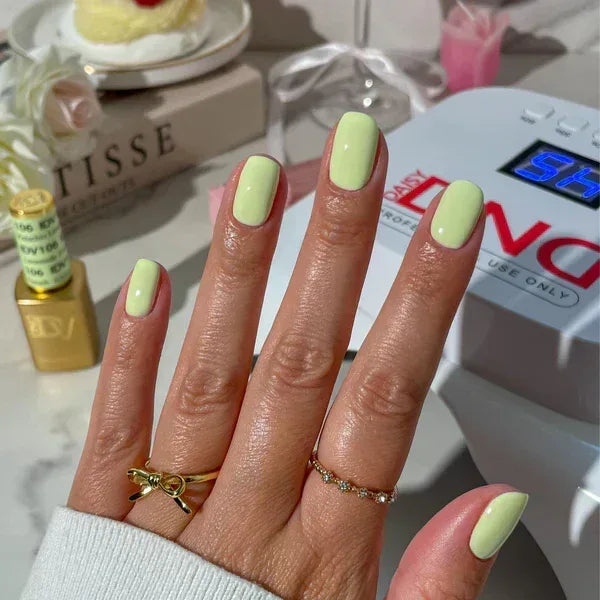 DND DIVA Duo Matching Color - #106 Pistachio Lemondade - TTT Nails Supply