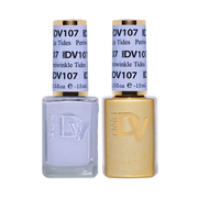 DND DIVA Duo Matching Color - #107 Periwinkle Tides - TTT Nails Supply