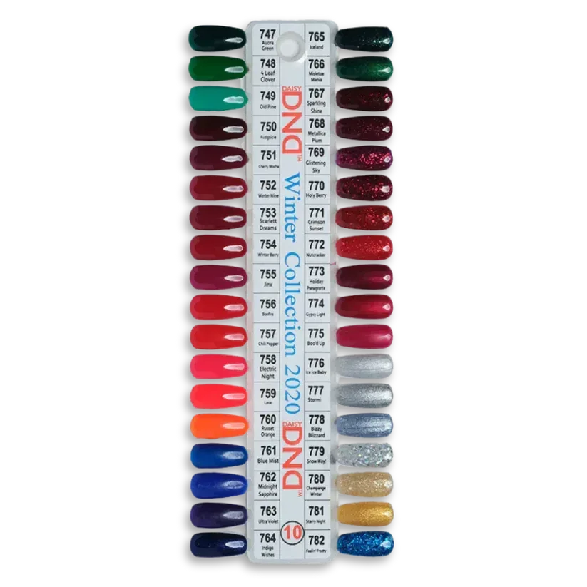 DND Duo Gel Polish Swatch #10 (sample tip only) - TTT Nails Supply