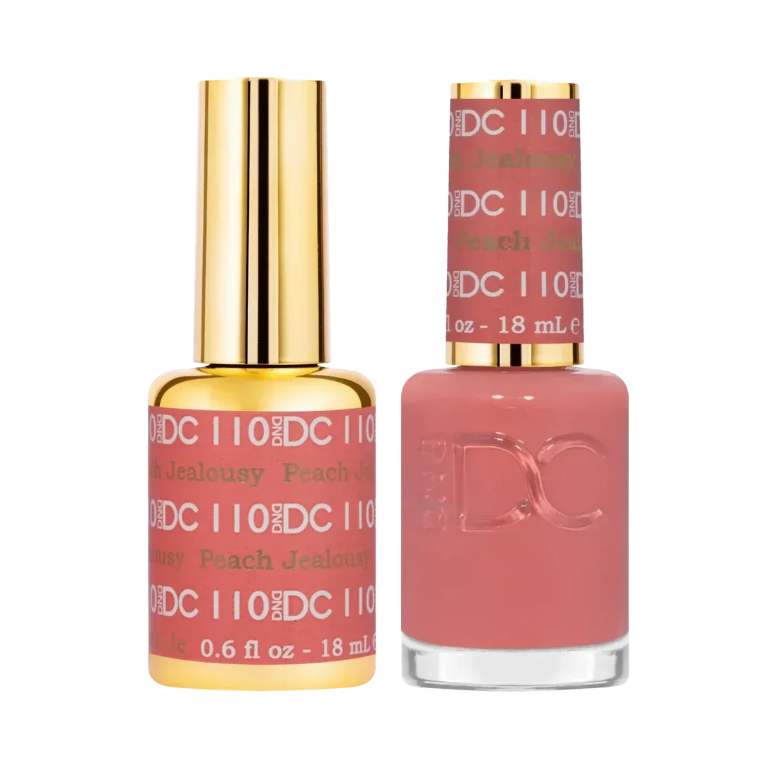 DC Duo Matching Color - #110 Peach Jealousy - TTT Nails Supply