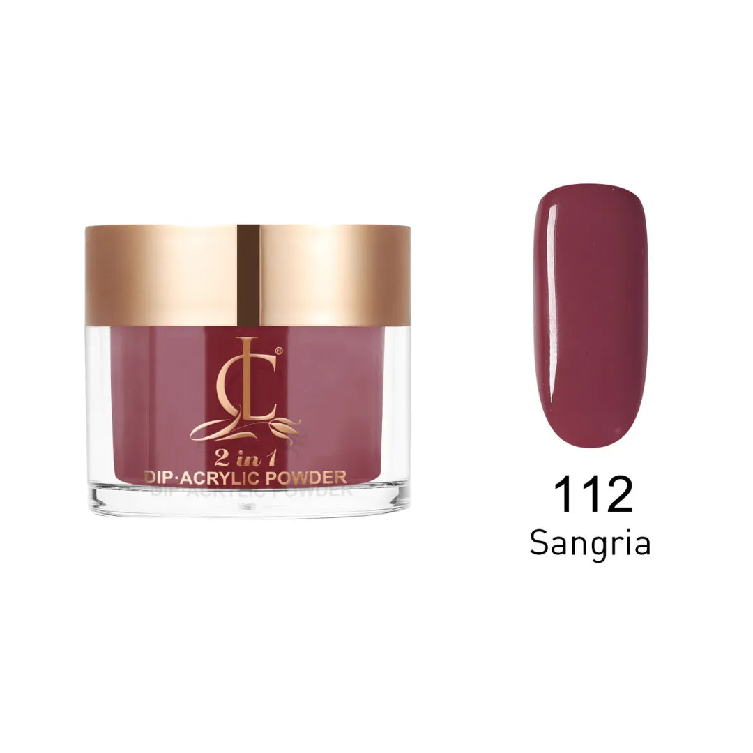 Cllam Dip Powder 2oz - CL112 CL SANGRIA