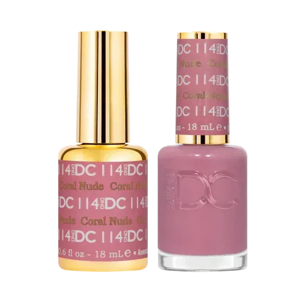 DC Duo Matching Color - #114 Coral Nude - TTT Nails Supply