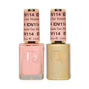 DND DIVA Duo Matching Color - #114 Homemade Tart - TTT Nails Supply
