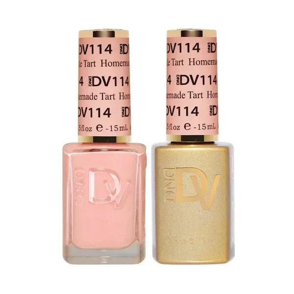 DND DIVA Duo Matching Color - #114 Homemade Tart - TTT Nails Supply