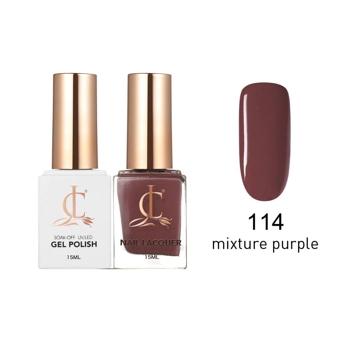 Cllam Duo Gel Lacquer - CL114 MIXTURE PURPLE
