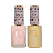 DND DIVA Duo Matching Color - #115 Pale Blush - TTT Nails Supply