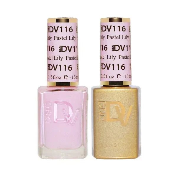 DND DIVA Duo Matching Color - #116 Pastel Lily - TTT Nails Supply