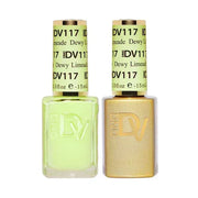DND DIVA Duo Matching Color - #117 Dewy Limeade - TTT Nails Supply