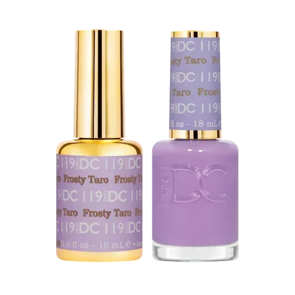DC Duo Matching Color - #119 Frosty Taro - TTT Nails Supply