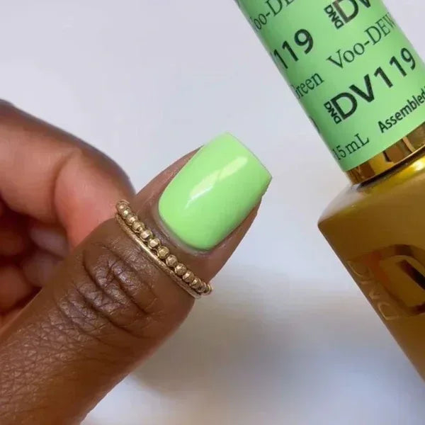 DND DIVA Duo Matching Color - #119 Voo-DEW Green - TTT Nails Supply