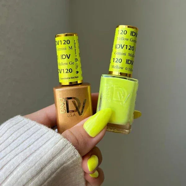DND DIVA Duo Matching Color - #120 Mellow Gemini - TTT Nails Supply