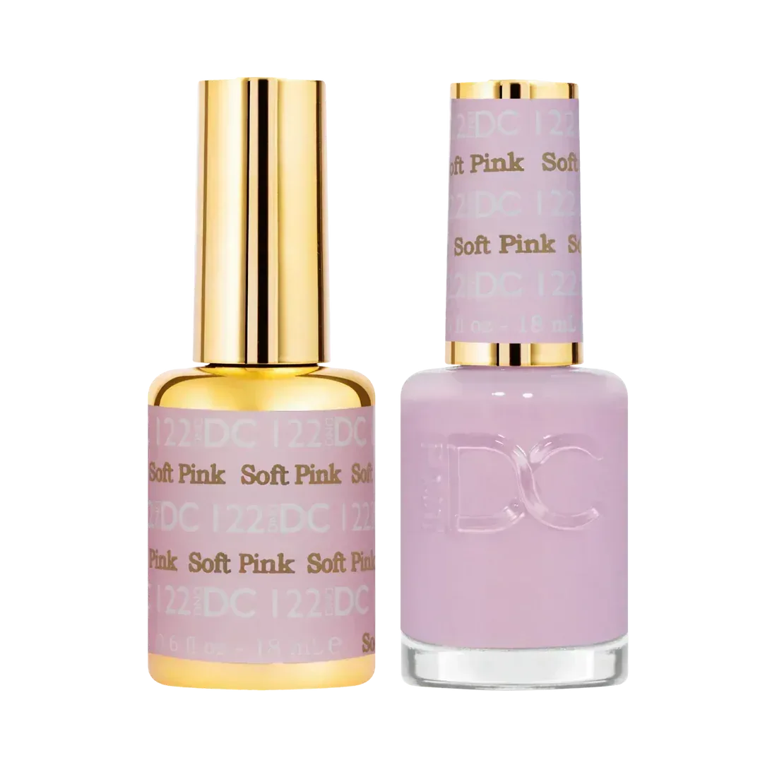 DC Duo Matching Color - #122 Soft Pink - TTT Nails Supply