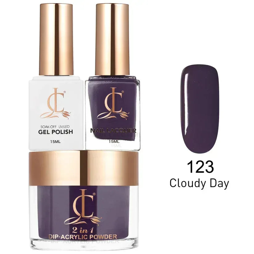 Cllam Matching 3in1 - CL123 CLOUDY DAYS - TTT Nails Supply