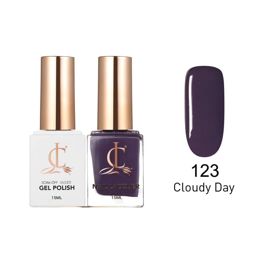 Cllam Duo Gel Lacquer - CL123 CLOUDY DAYS