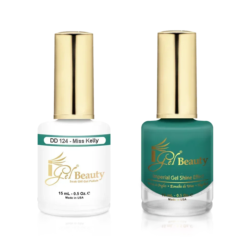 iGel Matching Duo Gel Polish 0.5oz - #124 Miss Kelly - TTT Nails Supply