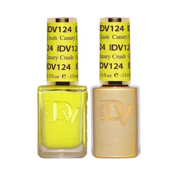 DND DIVA Duo Matching Color - #124 Canary Crush - TTT Nails Supply