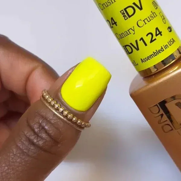 DND DIVA Duo Matching Color - #124 Canary Crush - TTT Nails Supply