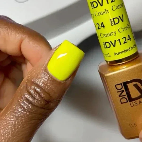DND DIVA Duo Matching Color - #124 Canary Crush - TTT Nails Supply