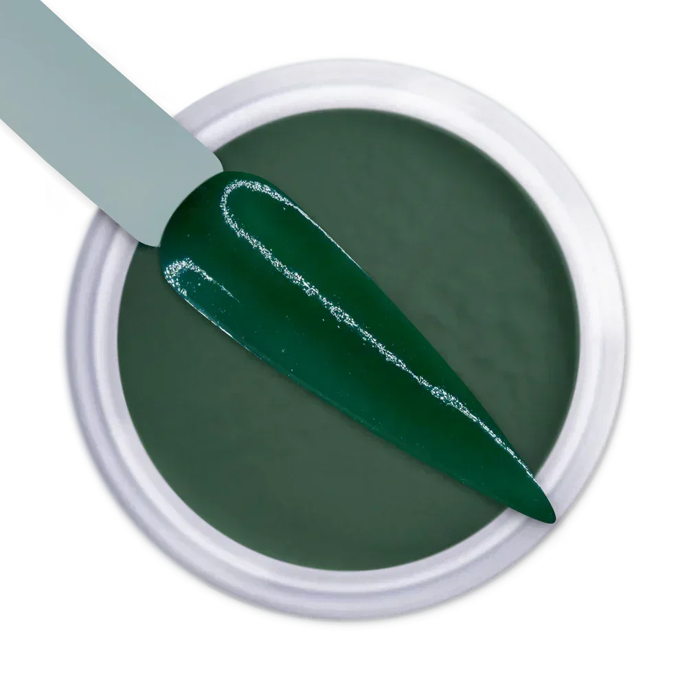 iGel Dip & Dap 2in1 Powder 2oz - #126 Pine Green - TTT Nails Supply