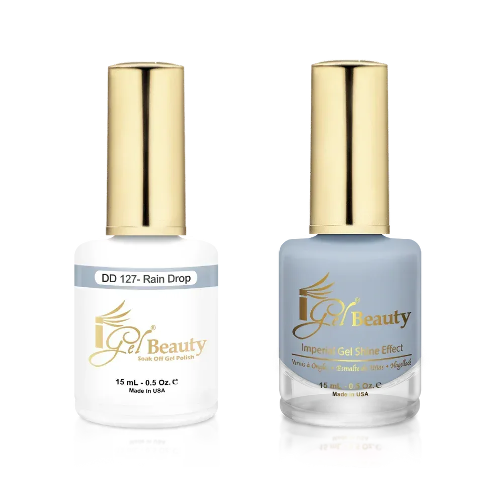iGel Matching Duo Gel Polish 0.5oz - #127 Rain Drop - TTT Nails Supply