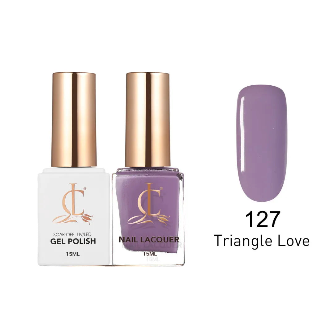 Cllam Duo Gel Lacquer - CL127 TRIANGLE LOVE