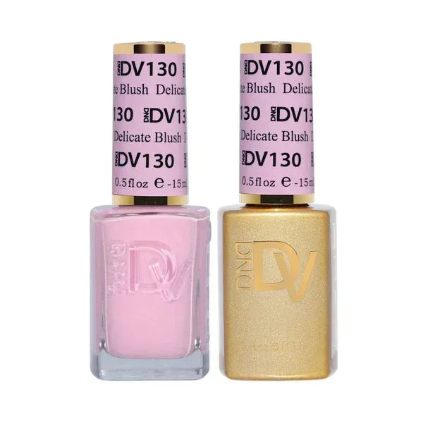 DND DIVA Duo Matching Color - #130 Delicate Blush - TTT Nails Supply