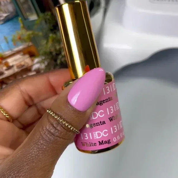 DC Duo Matching Color - #131 White Magenta - TTT Nails Supply