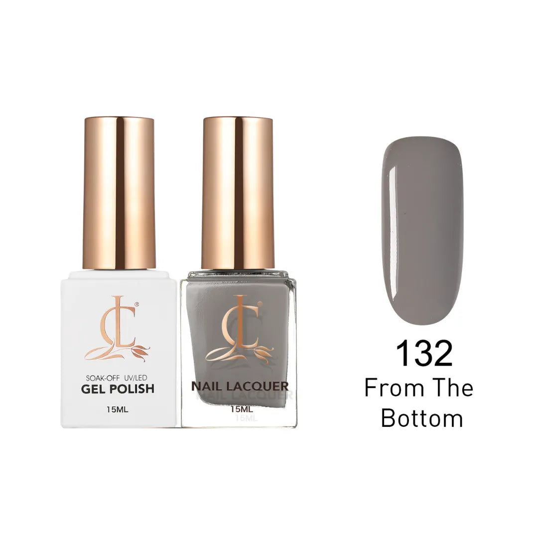 Cllam Duo Gel Lacquer - CL132 FROM THE BOTTOM