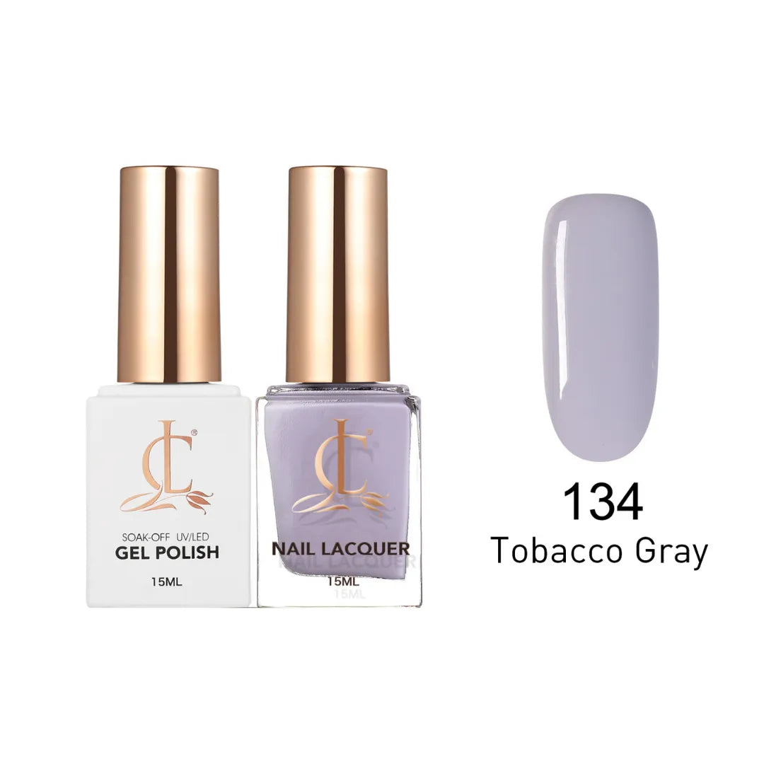 Cllam Duo Gel Lacquer - CL134 TOBACCO GRAY