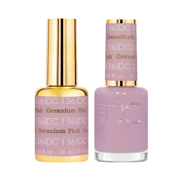 DC Duo Matching Color - #136 Geranium Pink - TTT Nails Supply