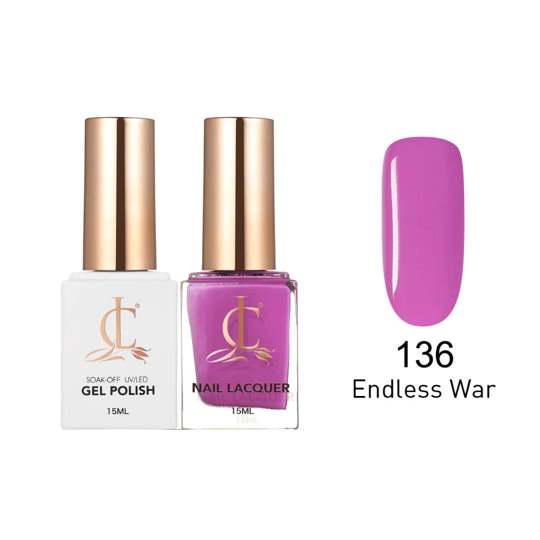 Cllam Duo Gel Lacquer - CL136 ENDLESS WAR