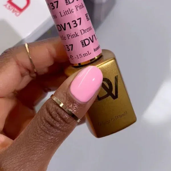 DND DIVA Duo Matching Color - #137 Little Pink Dress - TTT Nails Supply
