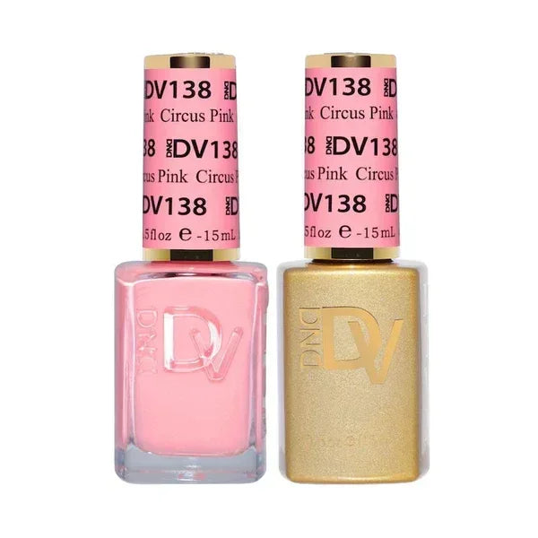 DND DIVA Duo Matching Color - #138 Circus Pink - TTT Nails Supply