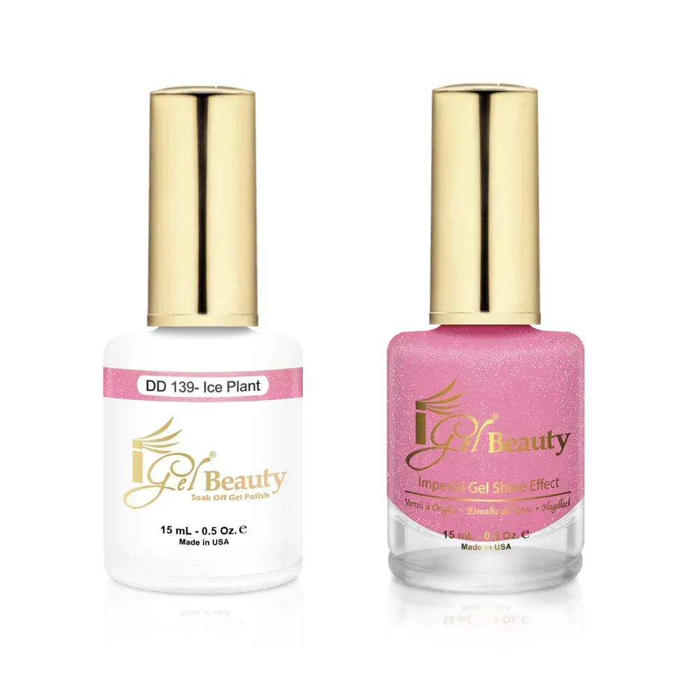 iGel Matching Duo Gel Polish 0.5oz - #139 Ice Plant - TTT Nails Supply