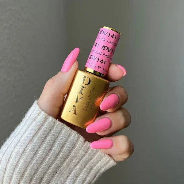 DND DIVA Duo Matching Color - #141 Classical Pink - TTT Nails Supply