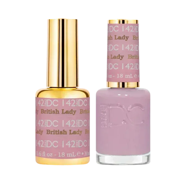 DC Duo Matching Color - #142 British Lady - TTT Nails Supply