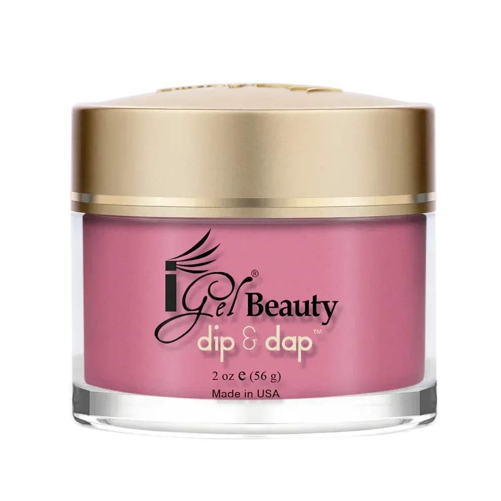 iGel Dip & Dap 2in1 Powder 2oz - #143 Italian Rose - TTT Nails Supply