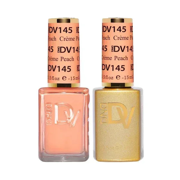 DND DIVA Duo Matching Color - #145 Crème Peach - TTT Nails Supply