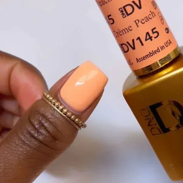 DND DIVA Duo Matching Color - #145 Crème Peach - TTT Nails Supply