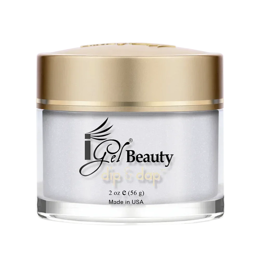 iGel Dip & Dap 2in1 Powder 2oz - #146 Shimmering Snow - TTT Nails Supply
