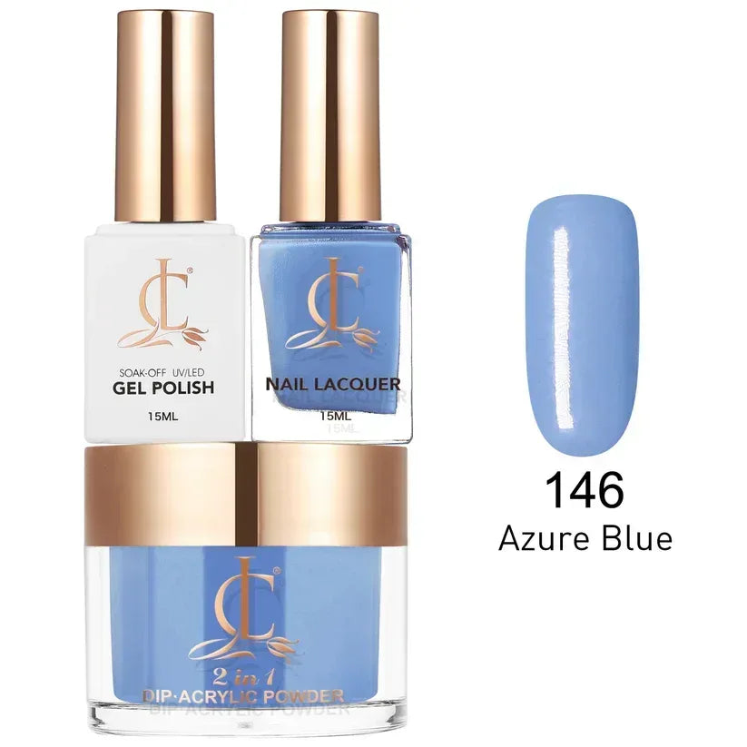 Cllam Matching 3in1 - CL146 AZURE BLUE - TTT Nails Supply