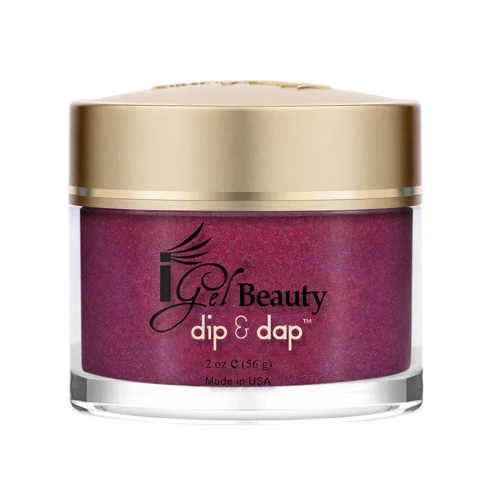 iGel Dip & Dap 2in1 Powder 2oz - #154 Ruby Slippers - TTT Nails Supply