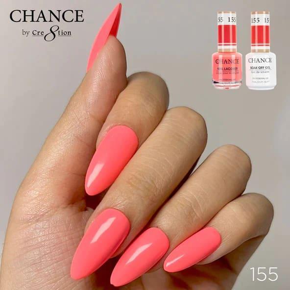 Cre8tion CHANCE Matching Duo Gel Polish 0.5oz - #155 - TTT Nails Supply