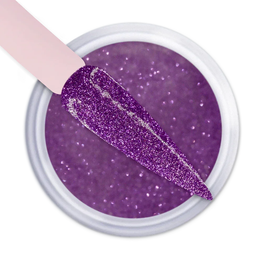 iGel Dip & Dap 2in1 Powder 2oz - #155 Twinkle Violet - TTT Nails Supply