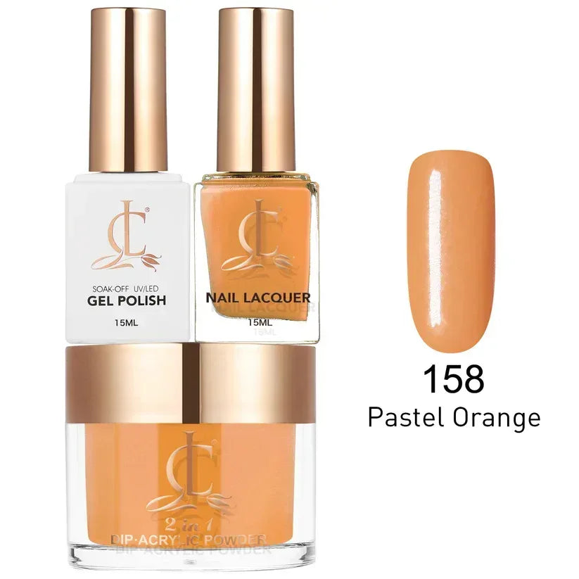 Cllam Matching 3in1 - CL158 PASTEL ORANGE - TTT Nails Supply