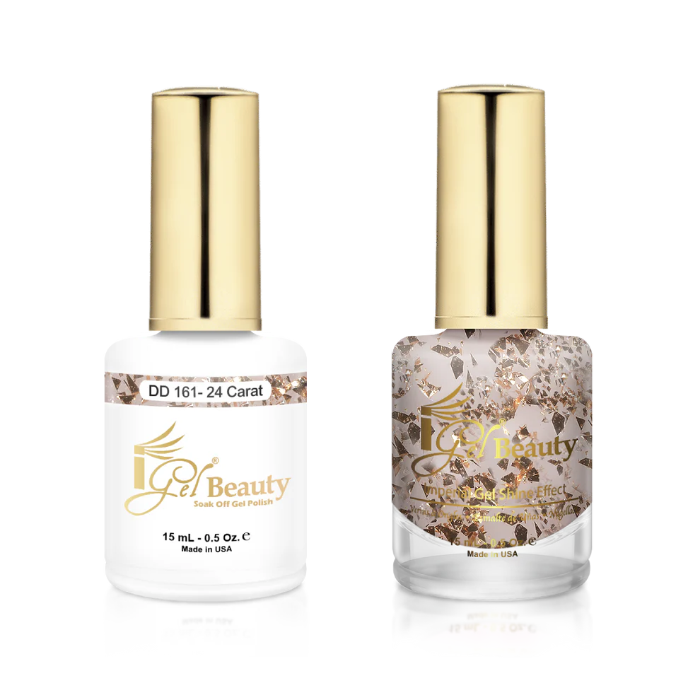 iGel Matching Duo Gel Polish 0.5oz - #161 24 Carat
