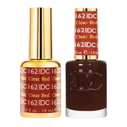 DC Duo Matching Color - #162 Clear Red - TTT Nails Supply