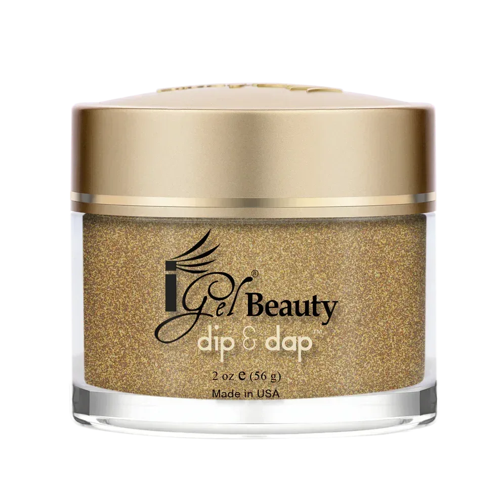 iGel Dip & Dap 2in1 Powder 2oz - #162 Antique Gold - TTT Nails Supply