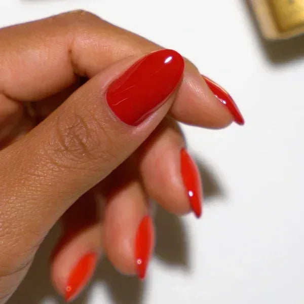 DND DIVA Duo Matching Color - #163 Left Him On Red - TTT Nails Supply